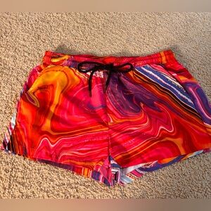 Vibrant Multicolor Women's Shorts